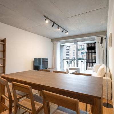 Rent of a modern furnished 2-room apartment, Recoleta, Buenos Aires, Argentina